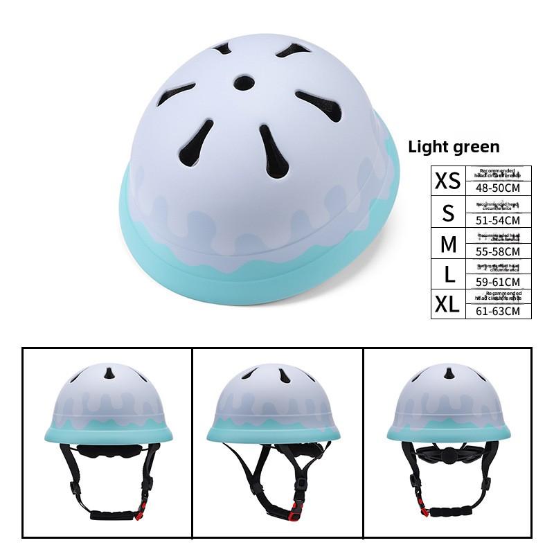 Cartoon Children's Bicycle Helmet Roller Skating Safety Skateboard Balance Car Children's Helmet Hard Hat