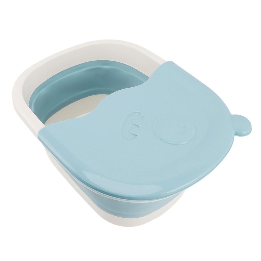 Складная ванна для ног для детей, ванна для ног с массажными точками, многофункциональная складная