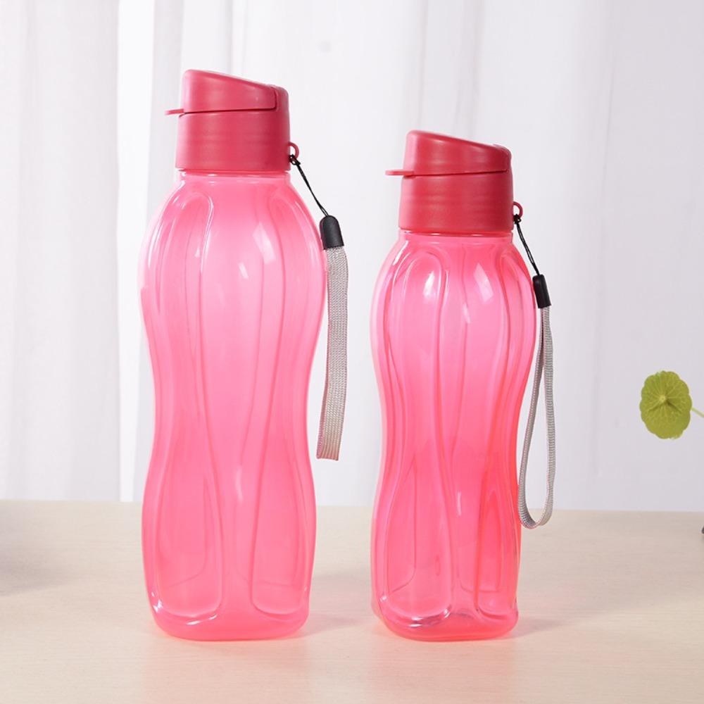 Large Capacity Sports Water Cup Solid Color Water Kettle Durable Plastic Water Bottle Outdoor