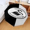 Складной зонт Swansea City Afc с гербом, автоматический зонт 8-спицевый для путешествий, кемпинга. Подарок на Хэллоуин, Рождество