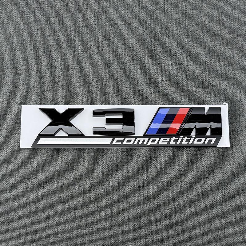 Спортивная наклейка на задний значок BMW M Series Thunder для 3, 5 Серии, X1, X3, X5, X6, X7, M2, M3, M5, M6, M7.
