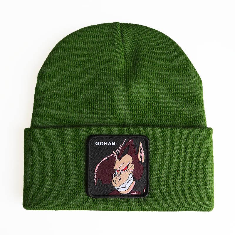 Anime merchandise cartoon Dragon Ball Son Gohan SON GOHAN Knitted hat, woolen hat, hip-hop ski pullover hat