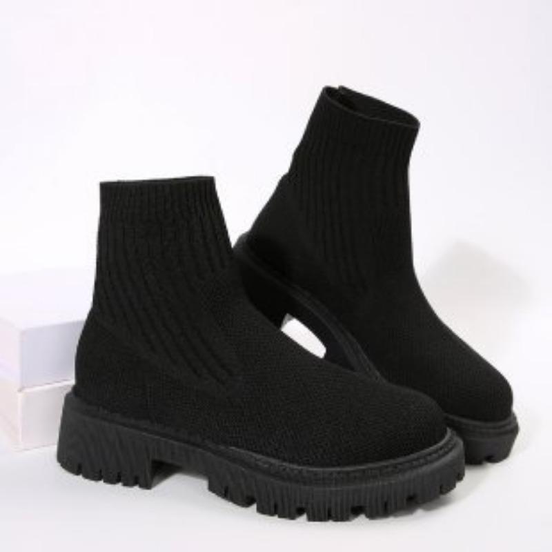 Women's Fashionable Versatile Lightweight Comfortable Warm Thick Sole Comfortable Non-slip Cushioning Hiking Travel Sports Casual Martin Boots