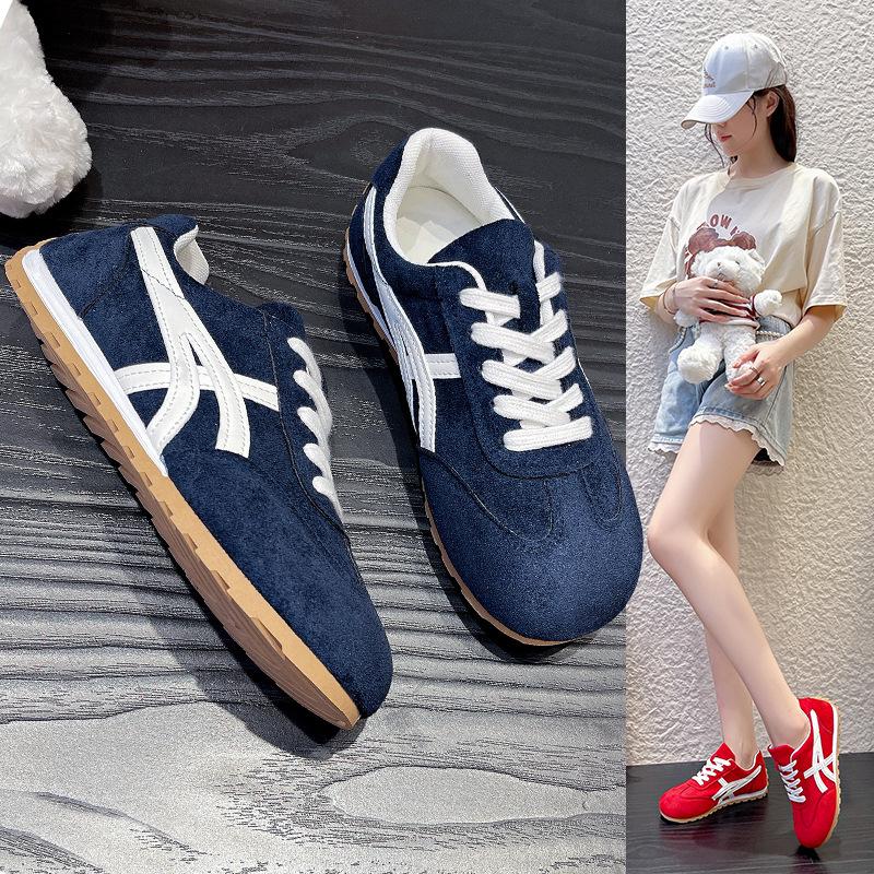 Женские кроссовки Форрест Гамп 2025 новая летняя тонкая сетка дышащая сетчатая обувь универсальные маленькие белые повседневные спортивные туфли для моральной подготовки