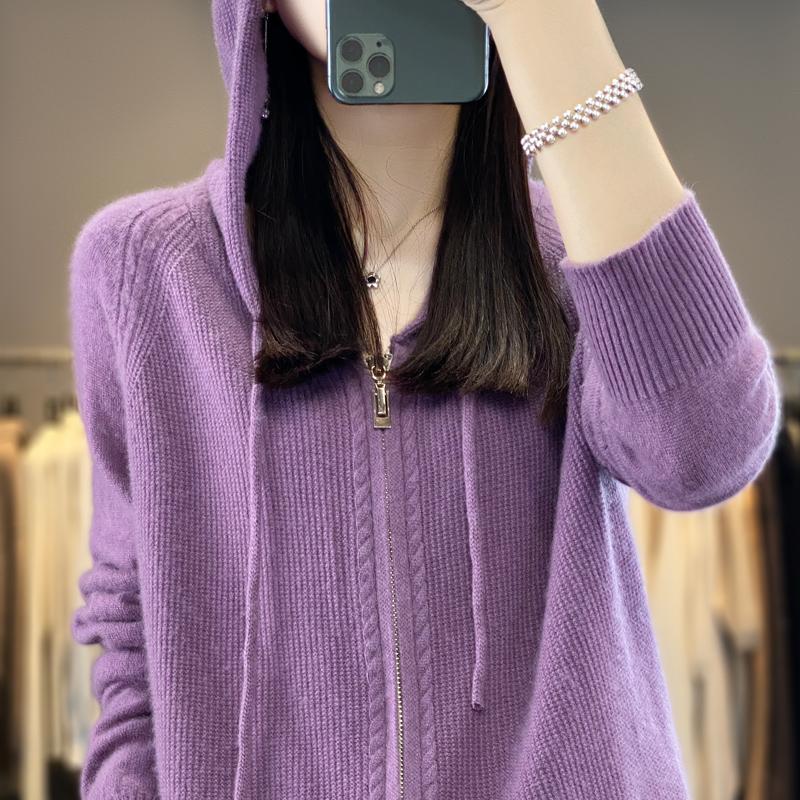 Женский кашемировый свитер Qinghe кашемир 30% кашемир 70% шерсть осенне-зимний кашемировый пуловер мягкий и теплый