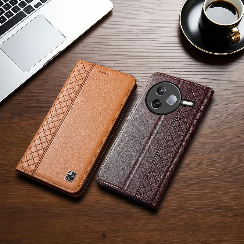 Nappa Genuine Leather Case for Xiaomi Poco X2 X3 X4 X5 X6 X7 F7 GT Pro NFC Neo Ultra Magnetic Flip Cover Wallet Phone Cases