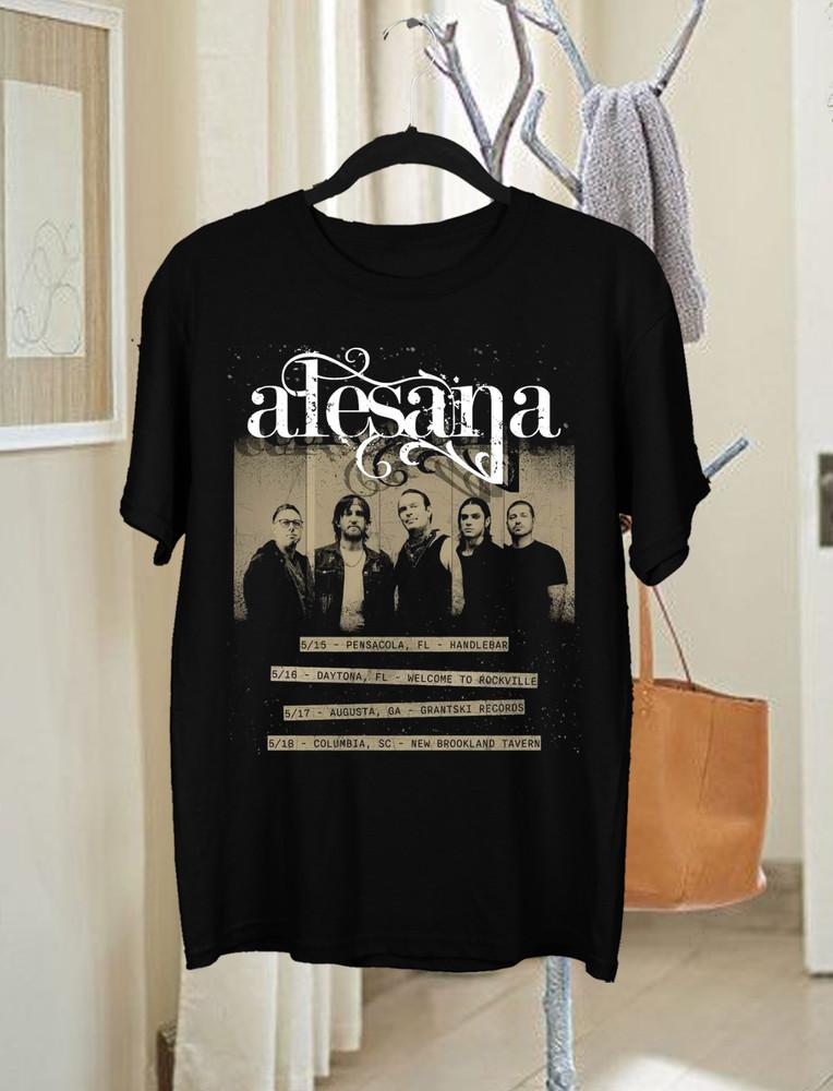NEW Alesana Band Gift For Fan Black All Size Unisex Tee Shirt HH176 Unisex T-Shirt