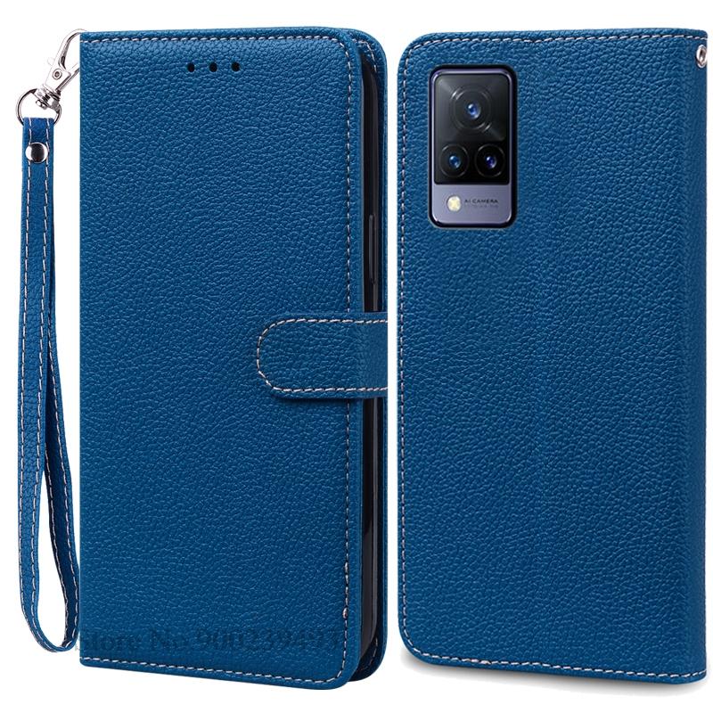 Для чехла Vivo V21 Vivo V21 5G Кошелек Флип Кожаный Чехол Для Vivo V2050 V2066 V2108 Vivo V 21 Задняя Крышка Для Корпуса Vivo V21 5G