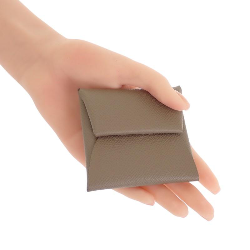 HERMES   Кошелек для монет Etope/бежевый Epsom Женский
