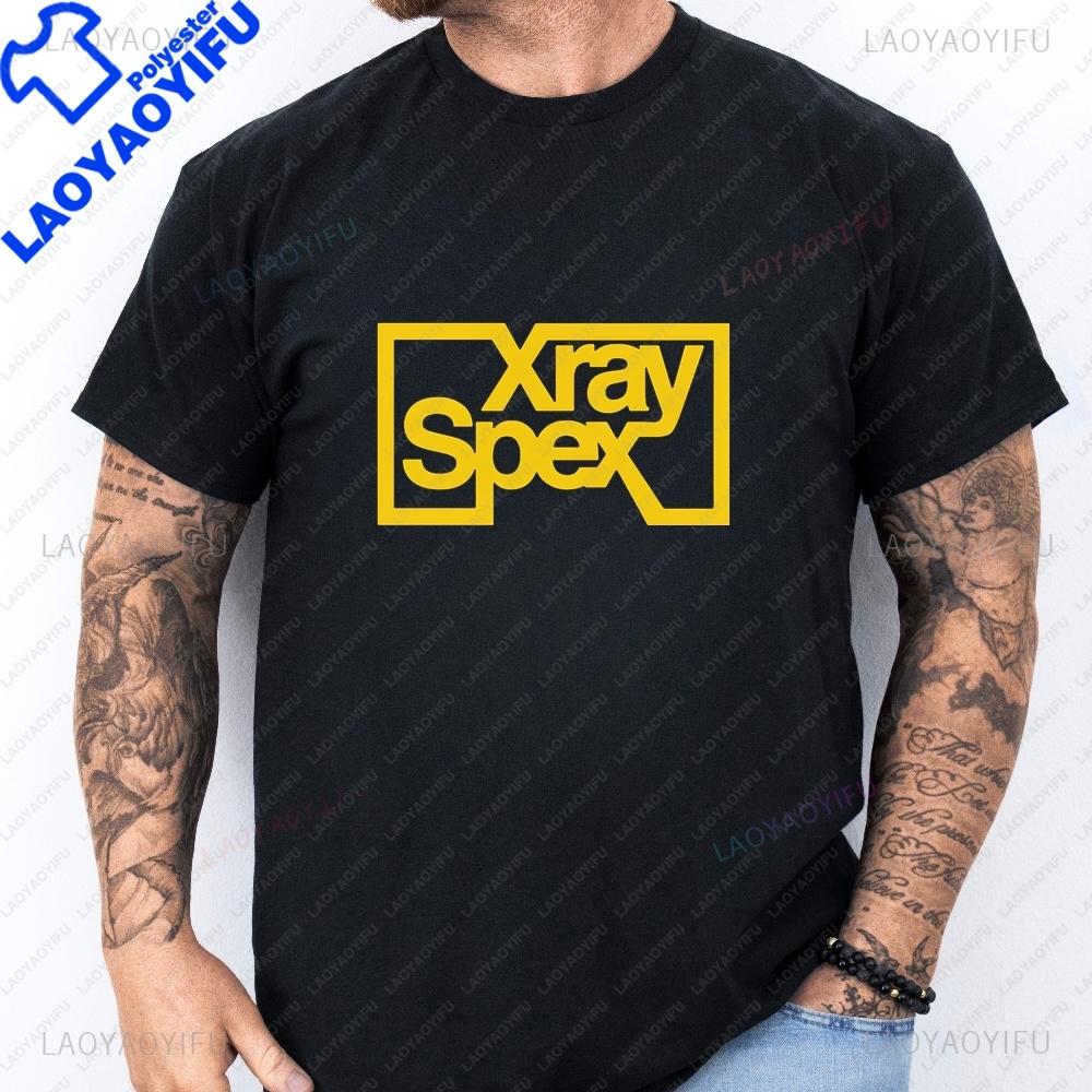Streetwear XRay Spex Punk Rock Band Graphic TShirt For Both Unisex And Unisex ShortSleeved Suitable For All Occasions