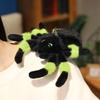 PP Cotton Colored Eye Spider Plush Pendant Fluffy Spider Plush Keychain  Home Decor