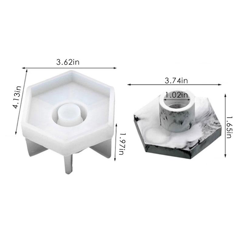 Силиконовый столб для подсвечника, формы для изготовления смолы, эпоксидная форма, инструмент для литья под свечу