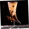 Smoked  Glass Cup for Party Cocktail Drinks Barbecher Transparent