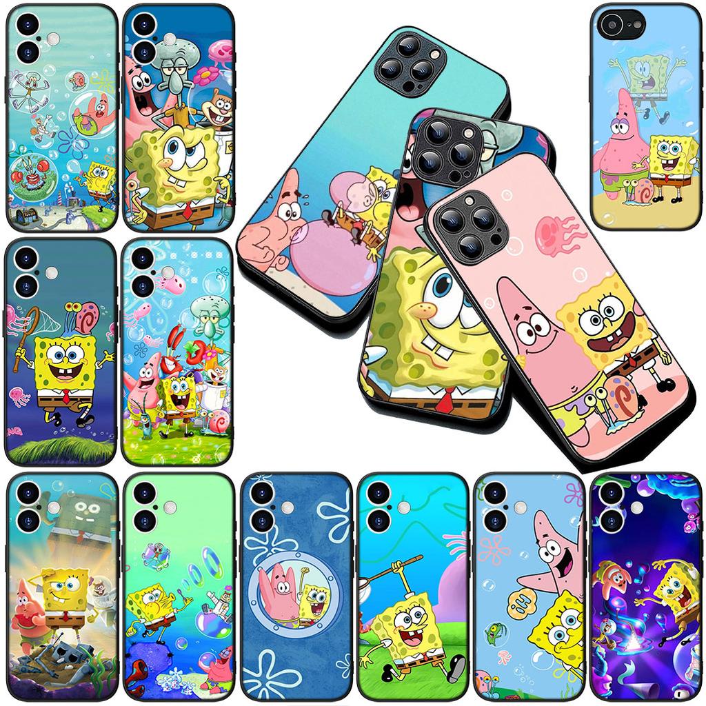 Cover for Samsung Galaxy S20 S22 S21 FE Ultra Plus A07 A17 A15 A16 A25 A57 A37 Phone Case S-SpongeBobs-Cute S-SquarePants-Poster