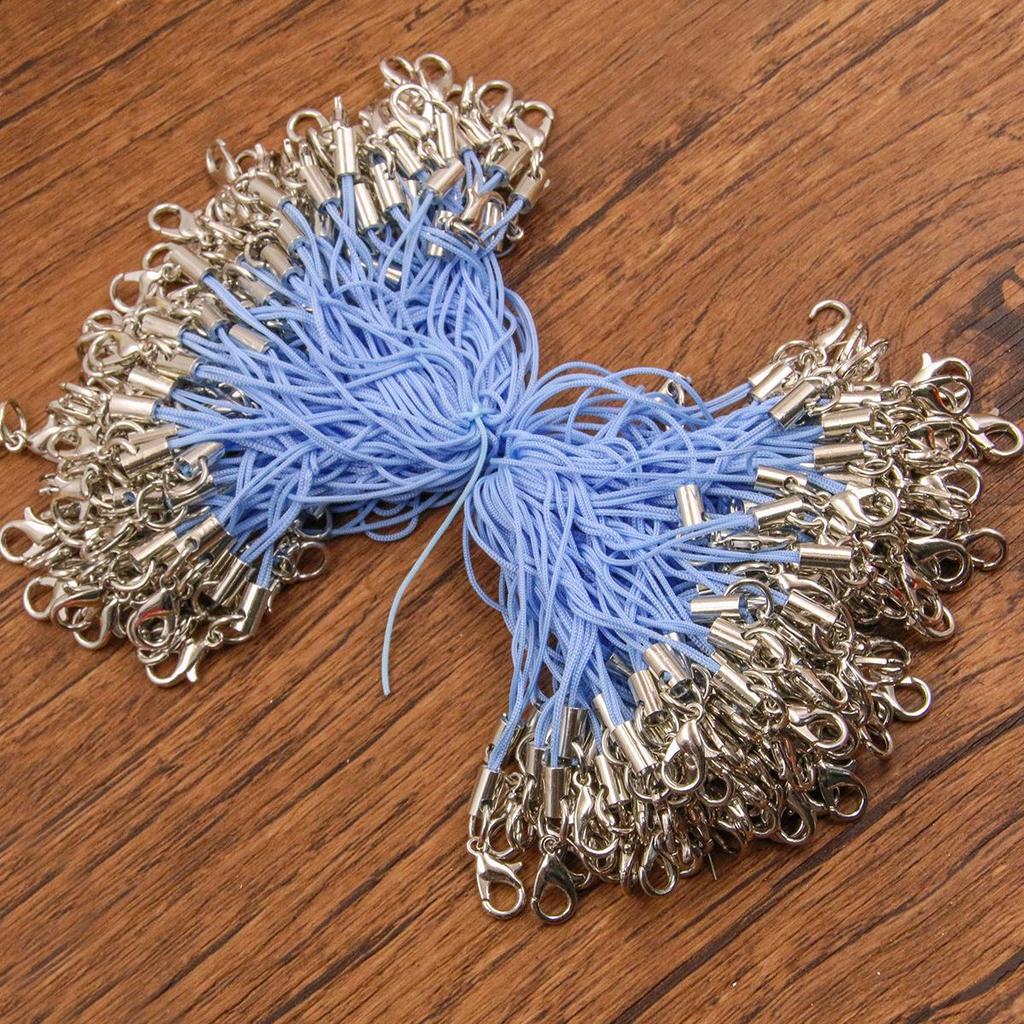 20-Color DIY Jewelry Lobster Clasp Strap - 67mm Mobile Phone/Pendant Rope Accessory