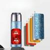 New Double-layer Vacuum Pure Titanium Thermos Flask Cup Tea Separation Easy Hold Cold Thermos Flask Drinking Cup Durable
