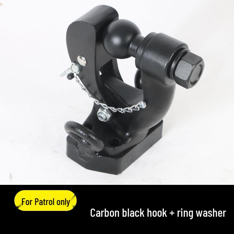 Фаркоп Nissan Patrol Y62 и быстросъемный буксировочный крюк из нержавеющей стали для Y61