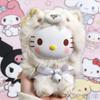 Sanrio Fox Island Blind Box - Kawaii Vinyl & Flocked Plush, Cute Pendant, Collectible Toy Gift For Girls