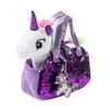 Little Jupiter Plush Pet Set with Purse - Unicorn Toy - Unicorn Plush Toy - Unicorn Gifts for Girls - Unicorn (White Unicorn) Ages 4 - 5 - 6 - 7 Years