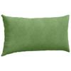 Sofa Cushions 2 Pieces Light Green 80 x 40 cm Cord Fabric