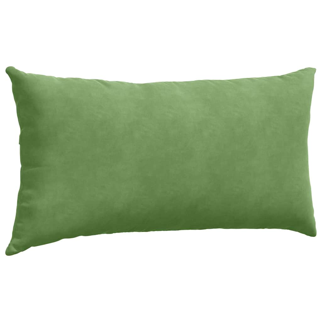 Sofa Cushions 2 Pieces Light Green 80 x 40 cm Cord Fabric