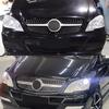 Решетка радиатора передняя в стиле Diamond для Mercedes-Benz W639 Viano/Vito 2011 2012 2013 2014, средняя сетка, тюнинг