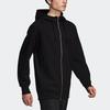 Adidas Мужская куртка с капюшоном на молнии во всю длину X by O, черная DH3382