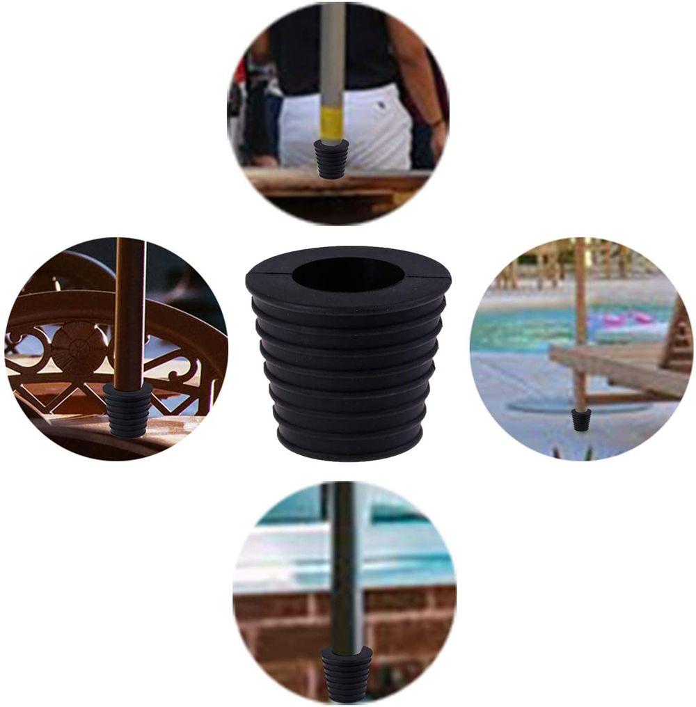 Уличный резиновый защитный конус-клин для зонта, заглушка-клин для зонта, клин для зонта, кольцо для отверстия зонта для стола для патио