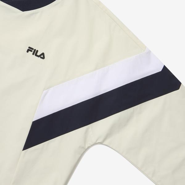Fila Эластичный вязаный свитшот с V-образным вырезом