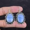 Blue Lace Agate Earrings Natural Gemstone Earring 925 Sterling Silver Earrings Handmade Jewelry Dangle Earring Wedding Gifts Amazing Earring