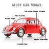 Volkswagen Beetle 1967 Ретро Классический Автомобиль Симулятор Литье под Давлением и Игрушечный Транспорт Средство Оттянуть Назад и Двери Открываются RMZ city 1:36 моделей из сплава, подарки для детей