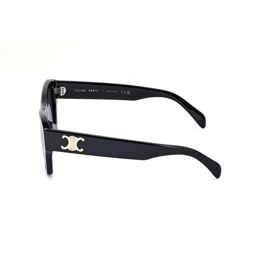 Celine Lightweight Versatile Square Sunglasses Women sunglasses Black CL40330U-01A