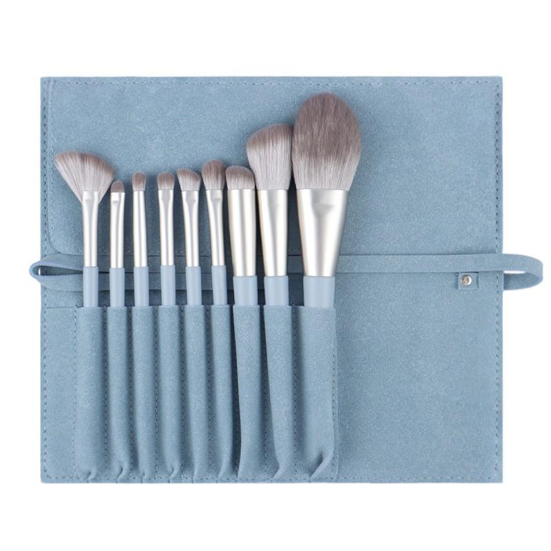 Makeup Brushes Set 10pcs Professional Foundation Concealer Eyeshadow Blush With Bag