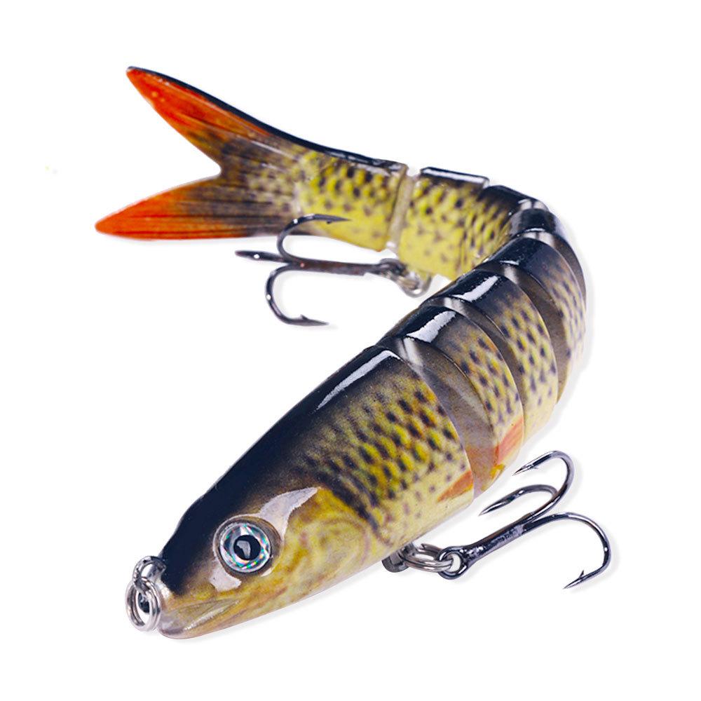 Многосекционная приманка для рыбы 18G Bag Bait 8 секций Погруженная приманка рыболовные снасти