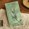 Gilded Vein Feather Metal Bookmark Metal Leaf Feather Retro Bookmark  Birthday Gift