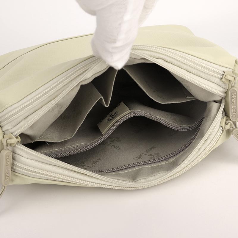 Нейлоновая сумка женская сумка через плечо сумка для мамы многослойная сумка через плечо