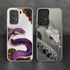 Крутой чехол-накладка «Яростная змея» для Samsung Galaxy A35 A73 A54 A71 A53 A52 A51 A56 A55 A26 A36 A72