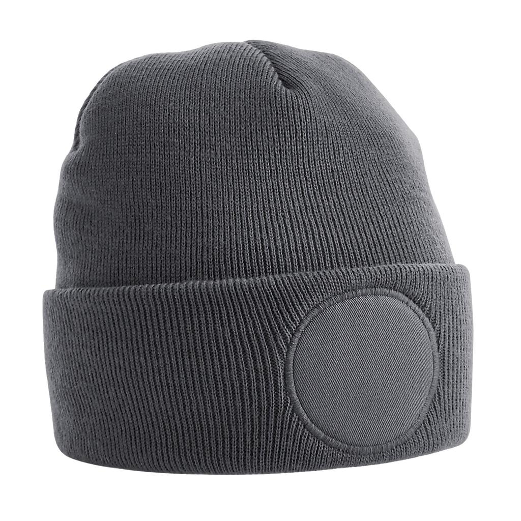 Unisex Adult Patch Beanie