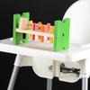 Устойчивый Ударопрочный Детский Стульчик-Трансформер Пластиковая Практичная Приподнятая Кромка Детская Обеденная Тарелка для Дома