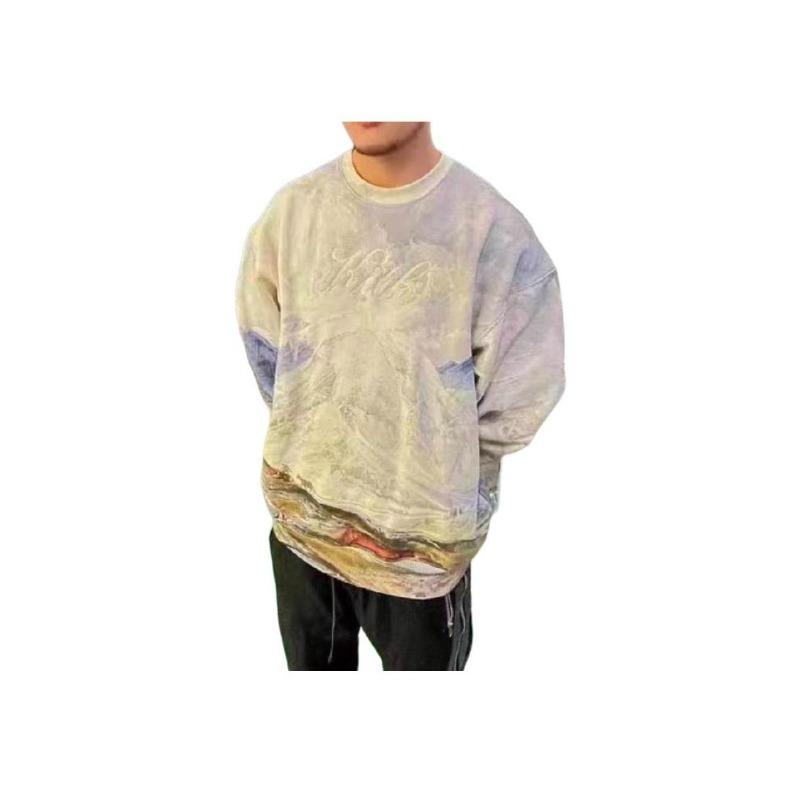 Kith Мужская толстовка с круглым вырезом Chalk Peak Nelson с принтом KHM030879-410