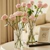 Shatterproof Transparent Flower Vase Modern Hydroponic Flower Pot Acrylic Cylinder Vase  Home
