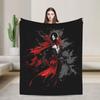 Spawn Blankets Fleece Decoration  Portable Soft Throw Blankets for Sofa Outdoor Quilt