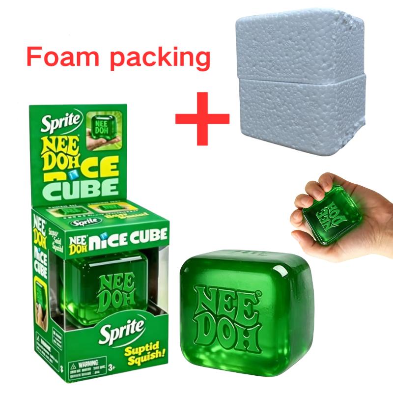 Nee Doh Model Soft Squishy Toy Nice Cube Sensory Stress Reliever Fidget Tool For Anxiety For Adults & Kids Premium In Stock