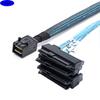 Высокоскоростной кабель Mini SAS HD SFF-8643 на SAS SFF-8482, 22-контактный, двухцелевой SATA