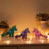 Подвижные суставы Фигурка Летающей лошади 3D-печать Статуэтка Летающего пони Снятие стресса Непоседа Игрушка Образовательная Модель животного Настольное украшение Орнамент