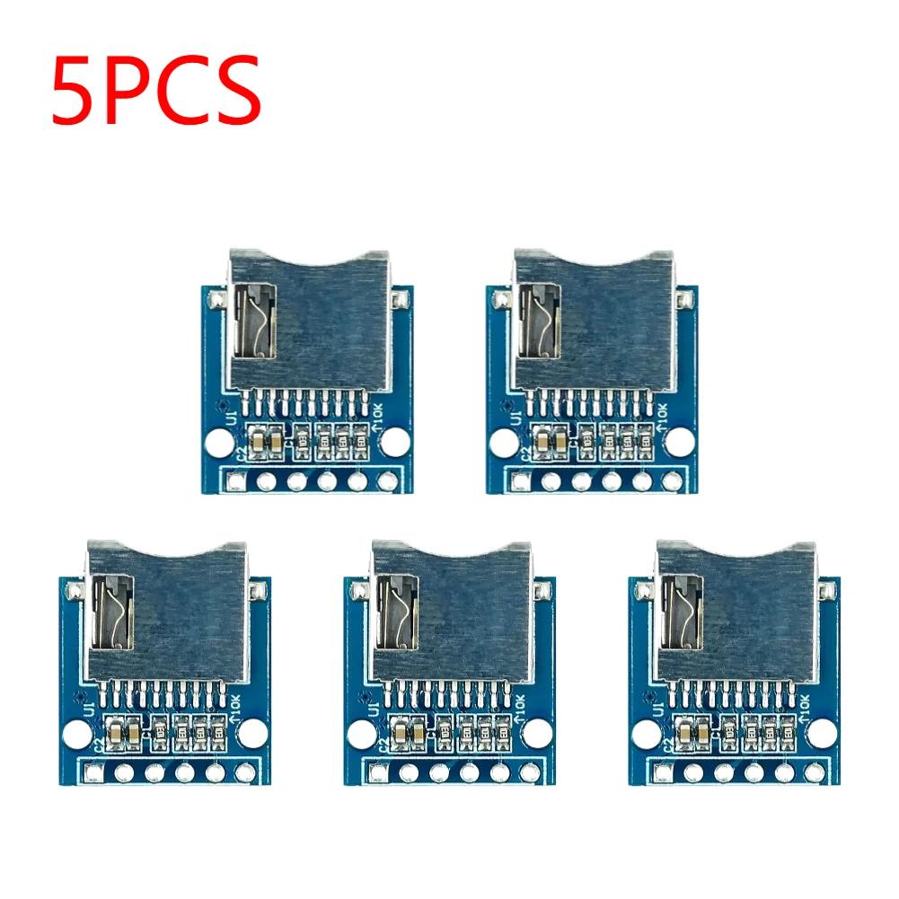 1-4 шт. Плата расширения памяти Micro SD с 6 контактами 5 В 3,3 В Micro SD TF карта памяти Shield модуль SPI для Arduino DIY Kit