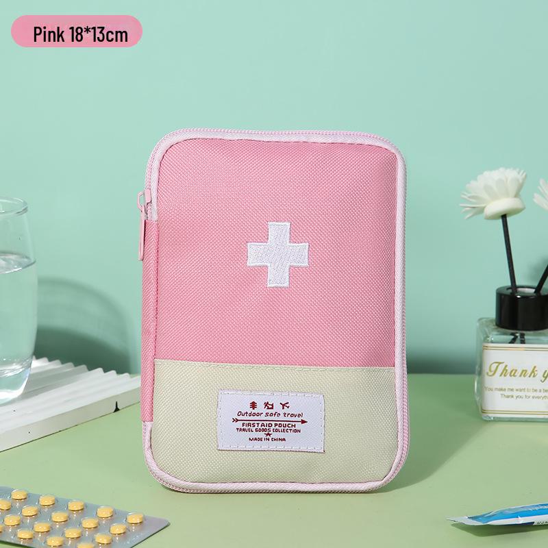 Компактная дорожная сумка для хранения лекарств - портативный небольшой органайзер для экстренной медицинской помощи