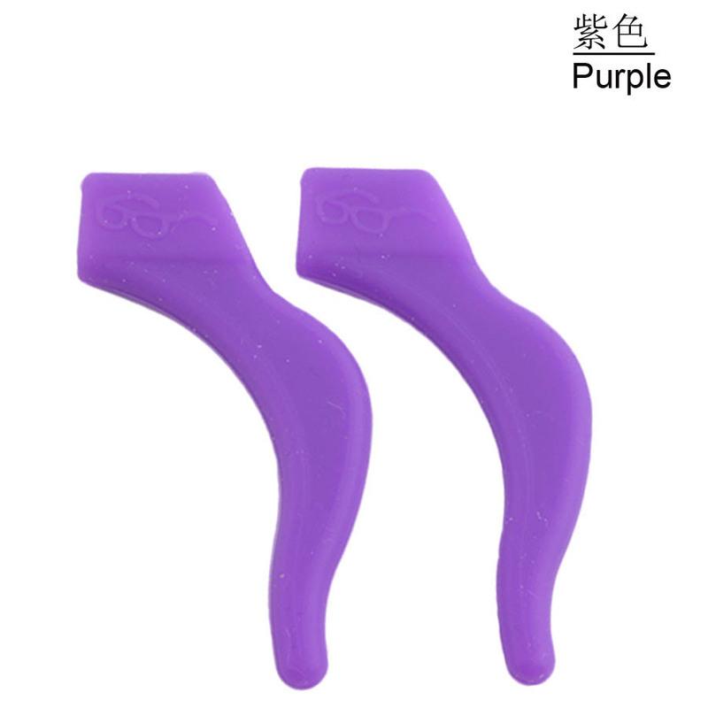 100pairs(200pieces) Colorful Silicone Anti-slip Holder For Glasses Accessories Ear Hook Sports Eyeglass Temple Tip