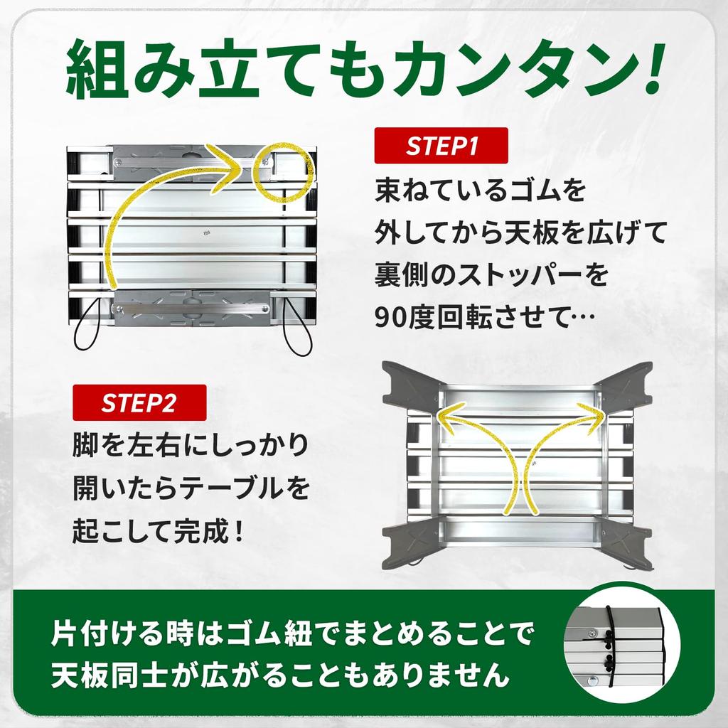 GN Походный стол Низкий стол Складной Компактный Алюминиевый Ролл-стол