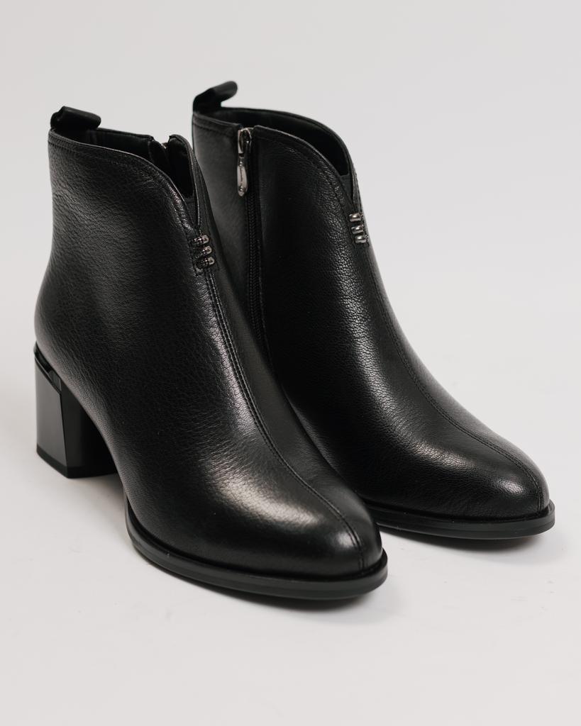 Heel Boots Melanda 51328 36 Black Leather